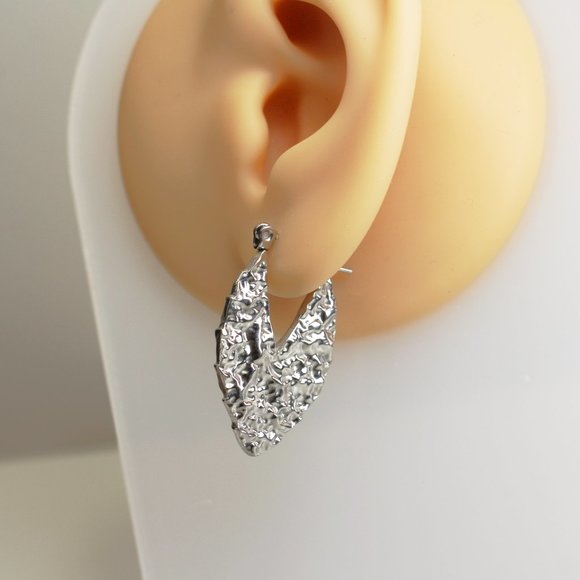 Earrings / 100% stainless steel / gold-plated / hypoallergenic - Picture 7 of 7